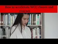How to accelerate WGU classes and courses