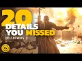 20 Details You May Have Missed In Helldivers 2