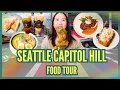 Seattle Capitol Hill Food Tour 8 Indian Street Food NUE World Cuisine ComeBuyTea Ramen Danbo
