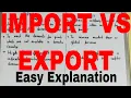 Import vs Export Difference between import and export Import and export difference Export Import