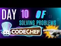 Day 10 of solving problems in Code Chef OceanAriz