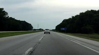 Indiana Toll Road Exits 101 to 92 westbound
