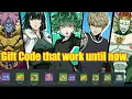 One Punch Man The Strongest Gift Code that Work