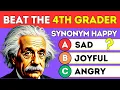 Are You Smarter Than a 4th Grader English Quiz for Grade 4