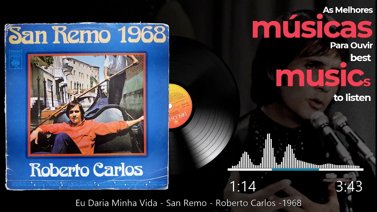 Eu Daria Minha Vida - San Remo - Roberto Carlos - 1968
