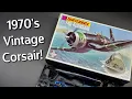 Lagu Matchbox 1970's Vintage F4U-4 Corsair Plastic Model Kit in 1/72 Scale - Unboxing Review