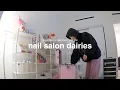organize my home nail studio with me life as a salon owner burnouts work days