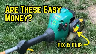 Fixing a 10 String Trimmer That Doesn t Start - WeedEater Featherlite XT260 25cc