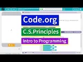 Looping and Random Numbers Lesson 9 4 Tutorial with Answers Code org CS Principles