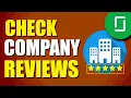 How To Check Company Reviews On Glassdoor Easy Method