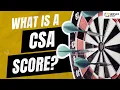 What is a DOT CSA Score In the Trucking Industry