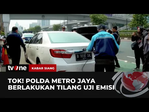 Tilang Uji Emisi di Jakarta Berlaku Hari Ini