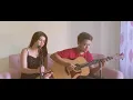 AKU CINTA KAU DAN DIA - THE ROCK (LIVE COVER & LIRIK) DELLA FIRDATIA