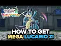 How to get Mega Lucario Z in Pokemon Legends ZA!