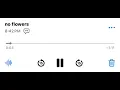 No flowers //short cover @phendste 