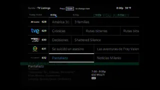 Xfinity X1 Guide Scrolling Stockton CA Listings 4 3 Guide October 24 2021