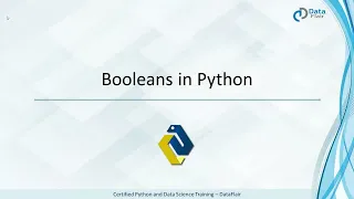 Booleans in Python