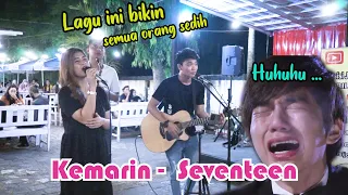 Download SUPER SEDIH LAGUNYA !! KEMARIN - SEVENTEEN (LIRIK) NABILA SUAKA LIVE NGAMEN DI MENOEWA KOPI MP3