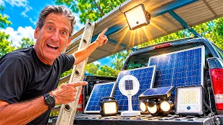 Pongo a prueba Productos con PANEL SOLAR ¿Realmente funcionan?