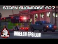 Siren Showcase Whelen Epsilon Pack