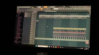 in the studio