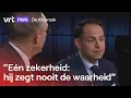 Tom Van Grieken reageert op uitspraken van Bart De Wever in 'Over 5 jaar'