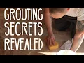 GROUTING MARBLE TILE GROUT REPAIR 101 helpful hints for DIY ers