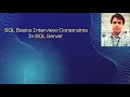 SQL Basics Constraints In SQL Server Interview Question