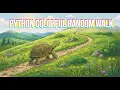 Python Colorful Random Walk