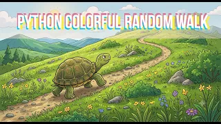 Python Colorful Random Walk