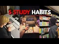 5 Study Habits That Will Change Your Results