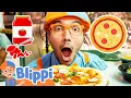 Download Lagu Blippi Makes a Yummy Pizza! Educational Videos for Kids