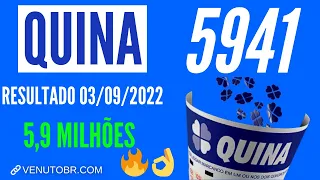 ???? Resultado Quina 5941