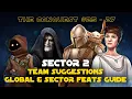 Hard Sector 2 Feats Guide The Conquest - 27 SWGOH