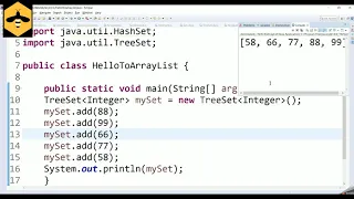 What is TREESET in java Collection framework in java Java tutorial for beginners