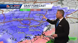 Weather Alert Days for extreme cold and a winter storm Tuesday