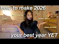 YOUR GUIDE TO MANIFESTING YOUR DREAM LIFE IN 2026 the law of attraction vision boards desires