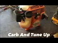 Stihl FS45 Carburetor Replacement and Tune Up