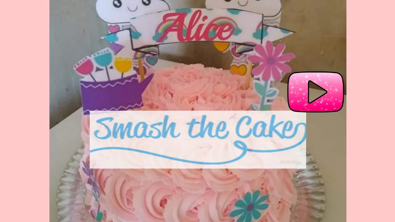 Diy - Como fazer Bolinho para Smash the Cake