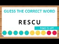 Scrambled Word Game Can You Unscramble These Words 5 Letters