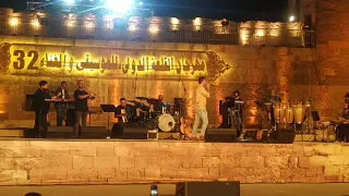 حمزه نمره إنت مين فولكلور صعيدى للريس حفنى احمد حسن مهرجان القلعه 