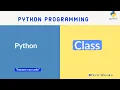Python class Class attributes Methods Objects Instance Techmaima