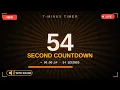 54 seconds timer