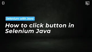 How to click button in selenium Java