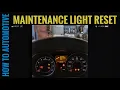 How to Reset the Maintenance Light Oil Light on a 2013 Acura MDX