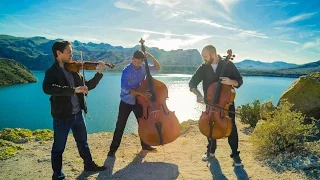 Download Wake Me Up - Avicii (violin/cello/bass cover) - Simply Three MP3