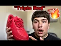 Triple Red Air Force One Review On Feet