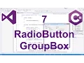Tutorial Programacion Windows Forms C 7 - - RadioButton y GroupBox