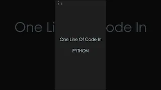DRAW ASTERISK IN PYTHON - ONE LINE OF CODE PYTHON TUTORIAL