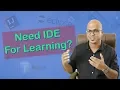 IDE or Notepad for Learning Programming